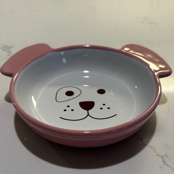 Pink Cat Face Ceramic Bowl - Picture 4 of 5